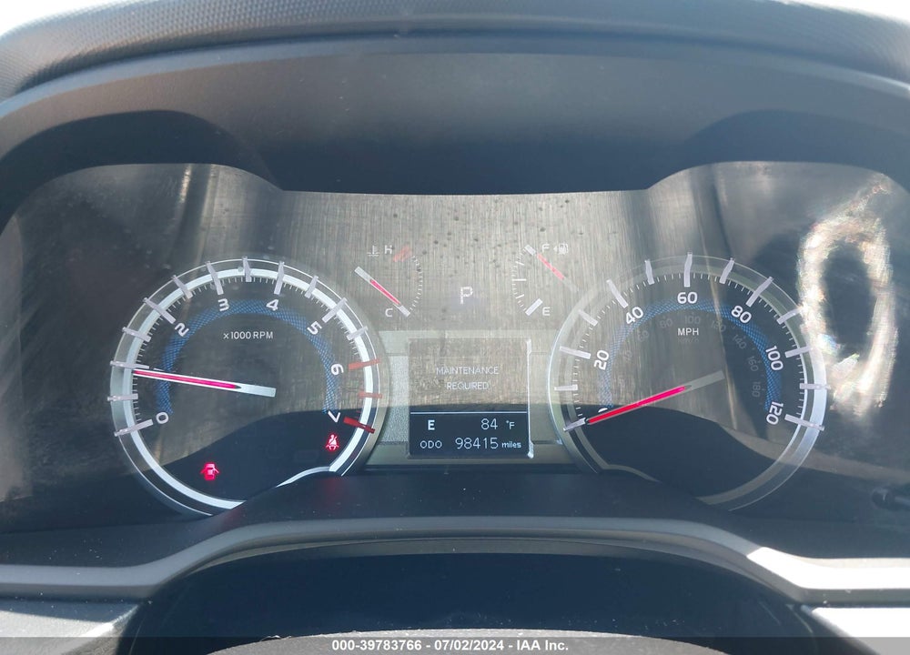 2019 TOYOTA 4RUNNER VIN: JTEZU5JR1K5210937