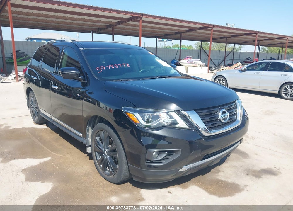 2017 NISSAN PATHFINDER PLATINUM VIN: 5N1DR2MM3HC671460