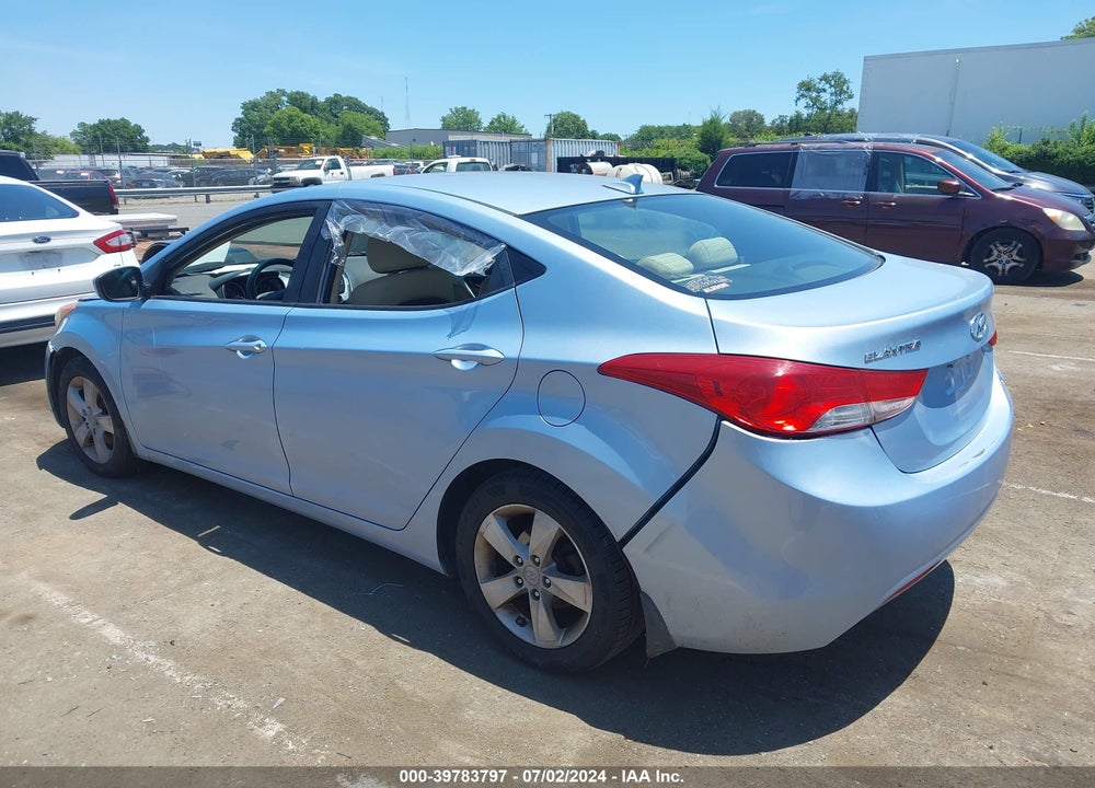 2012 HYUNDAI ELANTRA GLS (ULSAN PLANT) VIN: KMHDH4AE2CU403188