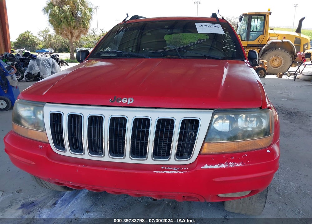 1999 JEEP GRAND CHEROKEE VIN: 1J4GW68N8XC743217