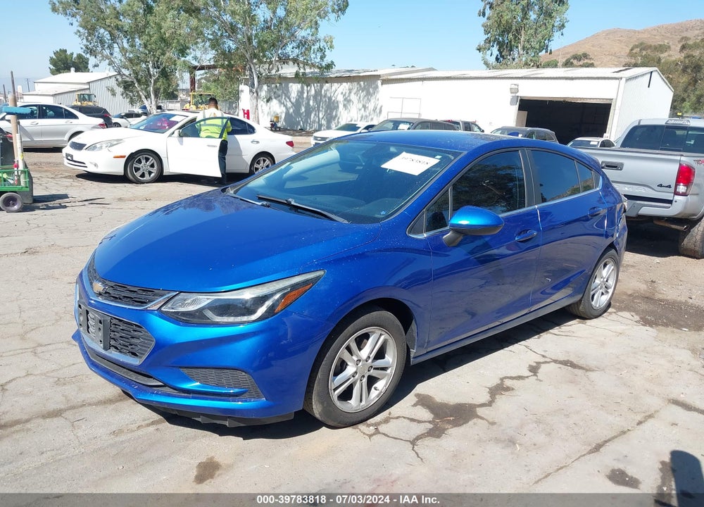 2017 CHEVROLET CRUZE LT AUTO VIN: 3G1BE6SM5HS608400