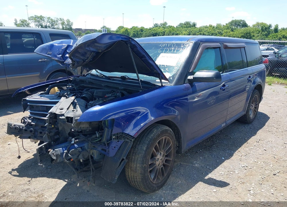 2014 FORD FLEX SEL VIN: 2FMHK6C88EBD38586