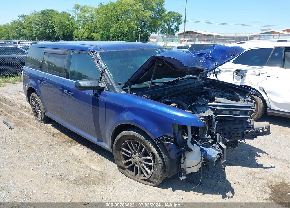 2014 FORD FLEX SEL VIN: 2FMHK6C88EBD38586