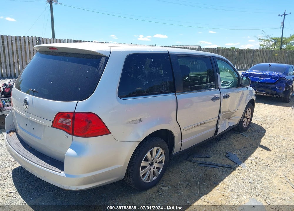 2009 VOLKSWAGEN ROUTAN S VIN: 2V8HW44129R595517