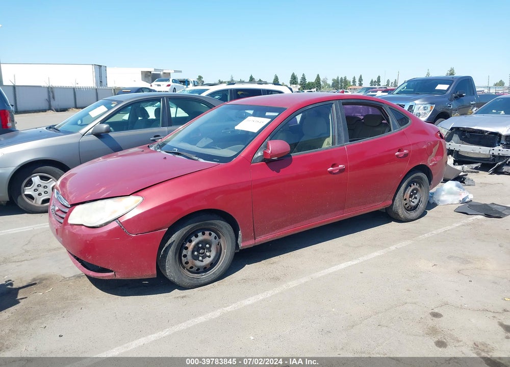 2010 HYUNDAI ELANTRA GLS VIN: KMHDU4AD3AU912464