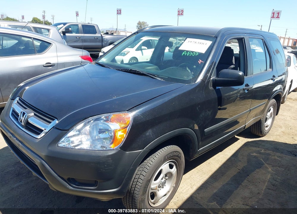 2002 HONDA CR-V LX VIN: JHLRD68432C009866