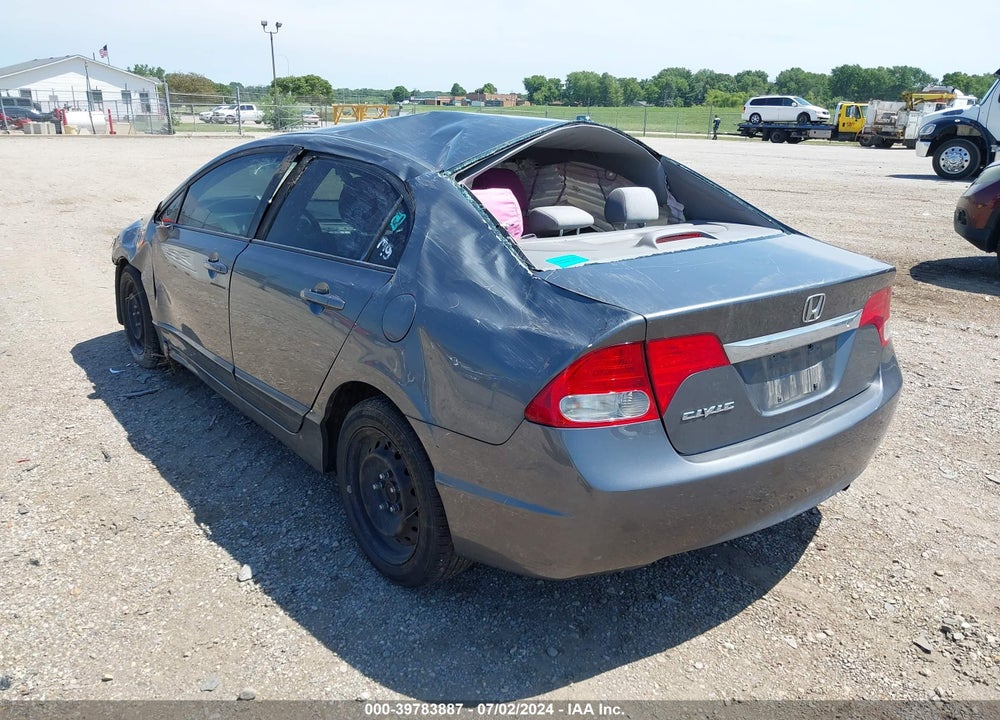2010 HONDA CIVIC LX VIN: 19XFA1F53AE061626