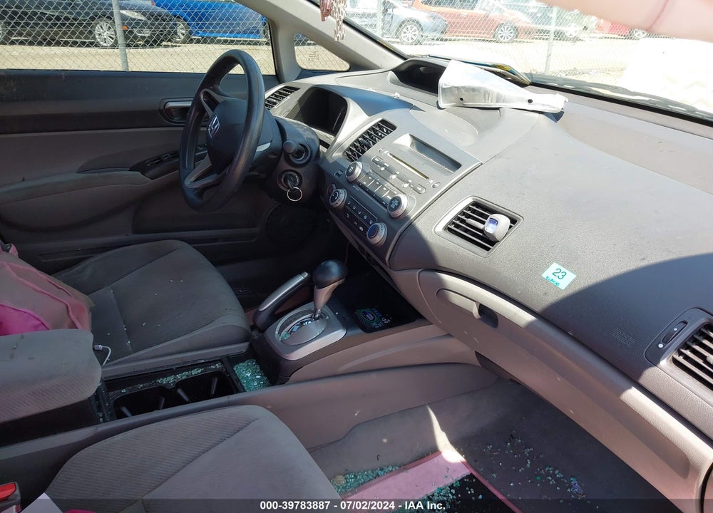 2010 HONDA CIVIC LX VIN: 19XFA1F53AE061626