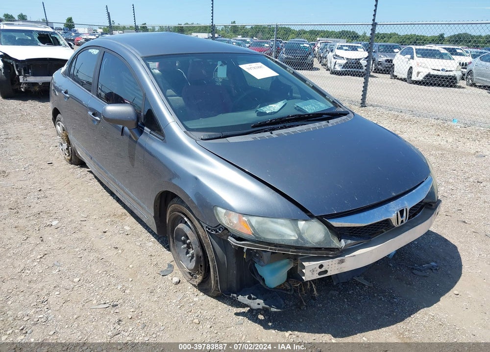 2010 HONDA CIVIC LX VIN: 19XFA1F53AE061626