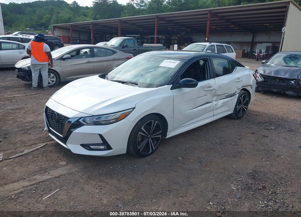 2021 NISSAN SENTRA SR XTRONIC CVT VIN: 3N1AB8DV9MY257613