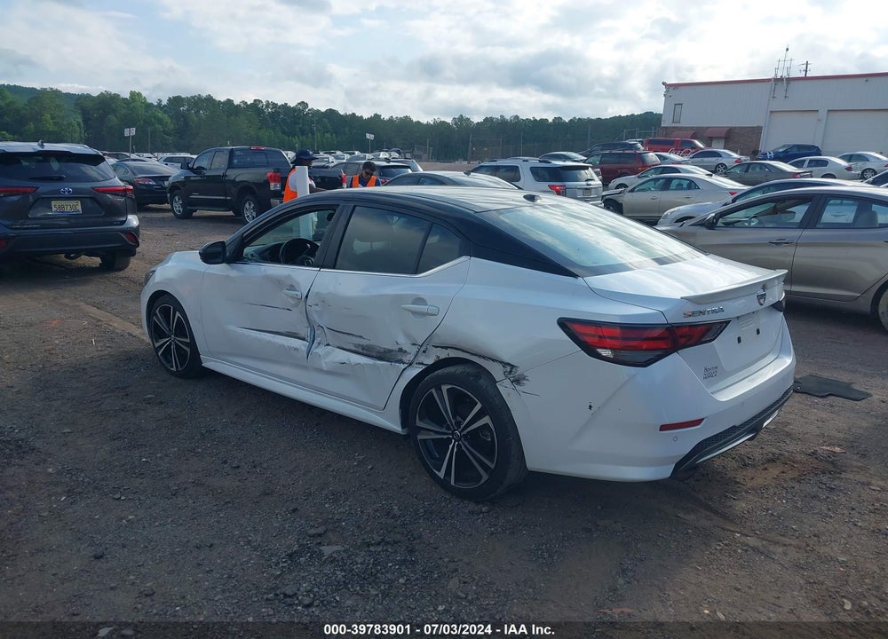 2021 NISSAN SENTRA SR XTRONIC CVT VIN: 3N1AB8DV9MY257613