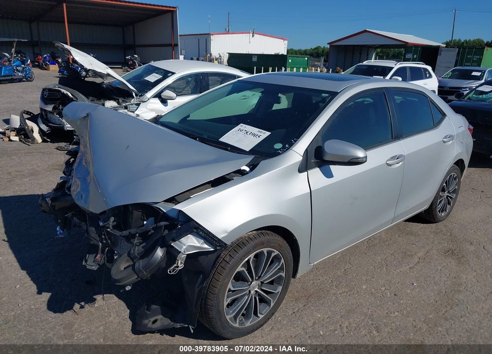 2015 TOYOTA COROLLA S PLUS VIN: 2T1BURHE1FC349992