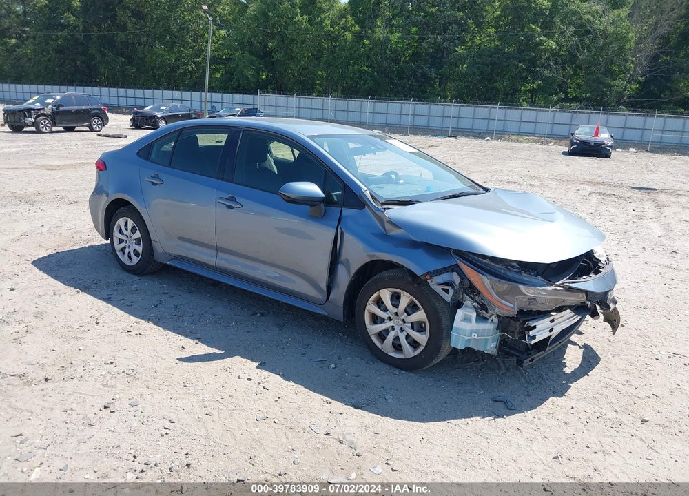 2022 TOYOTA COROLLA LE VIN: JTDEPMAE0NJ204169
