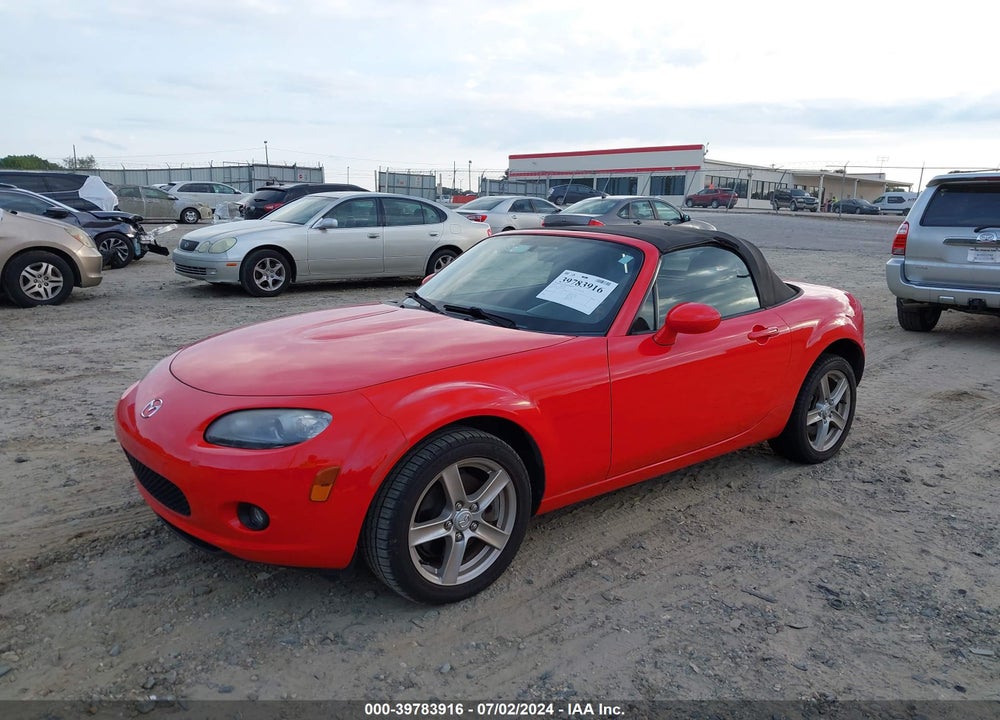 2007 MAZDA MX-5 SPORT VIN: JM1NC25F870127630