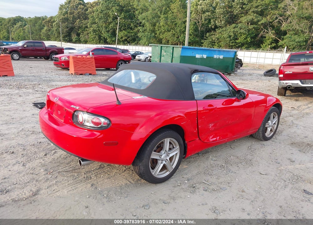 2007 MAZDA MX-5 SPORT VIN: JM1NC25F870127630