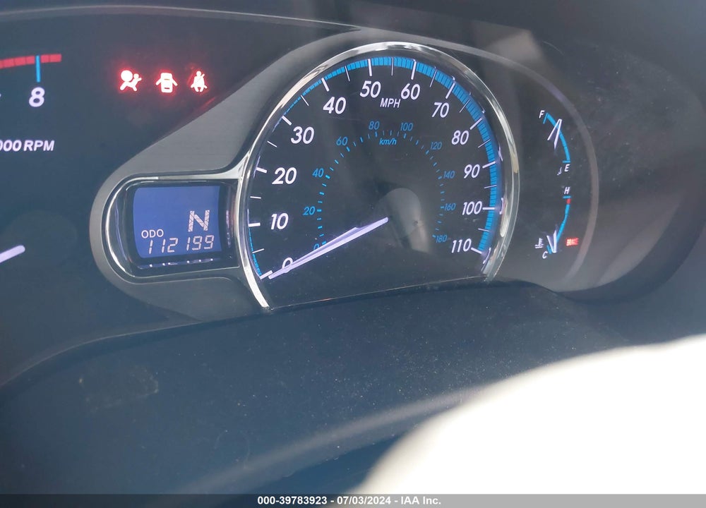 2013 TOYOTA SIENNA XLE 7 PASSENGER VIN: 5TDDK3DC8DS065506