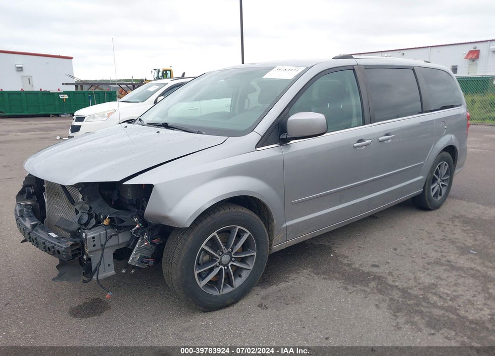 2017 DODGE GRAND CARAVAN SXT VIN: 2C4RDGCGXHR864567