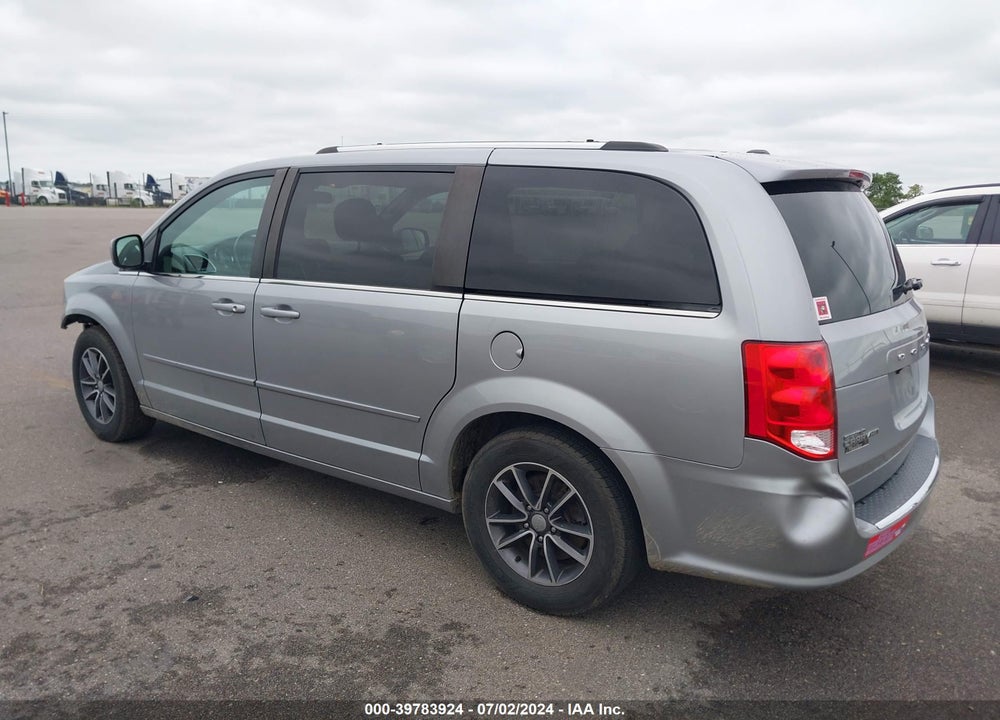 2017 DODGE GRAND CARAVAN SXT VIN: 2C4RDGCGXHR864567