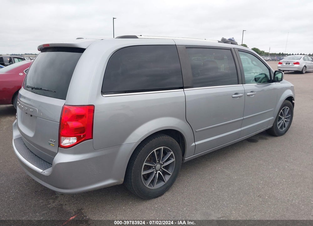 2017 DODGE GRAND CARAVAN SXT VIN: 2C4RDGCGXHR864567
