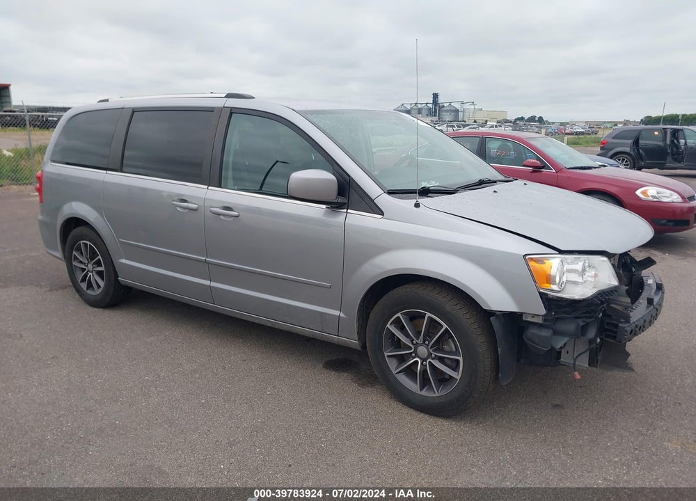 2017 DODGE GRAND CARAVAN SXT VIN: 2C4RDGCGXHR864567