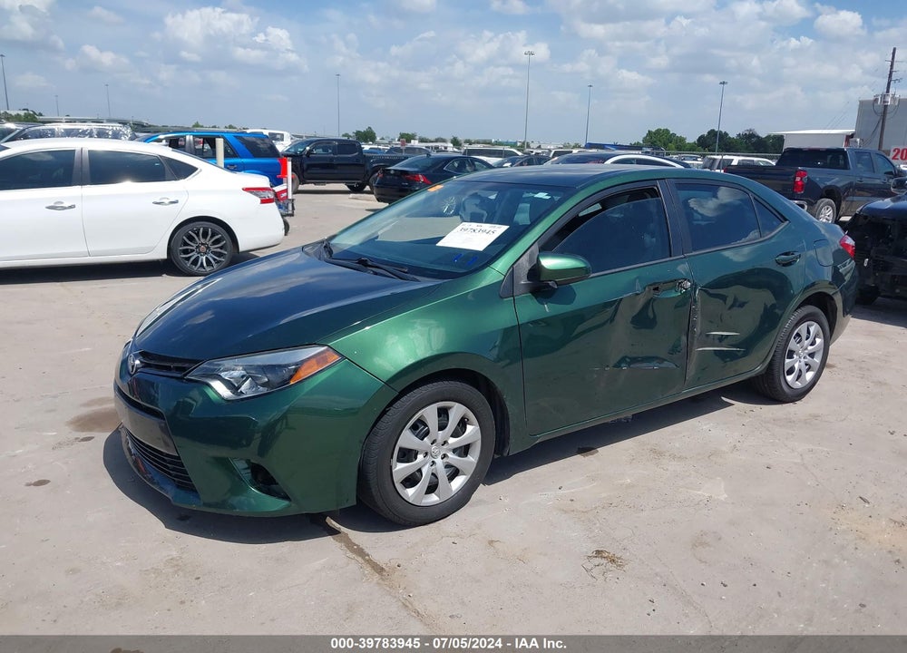 2016 TOYOTA COROLLA LE VIN: 5YFBURHE7GP435941