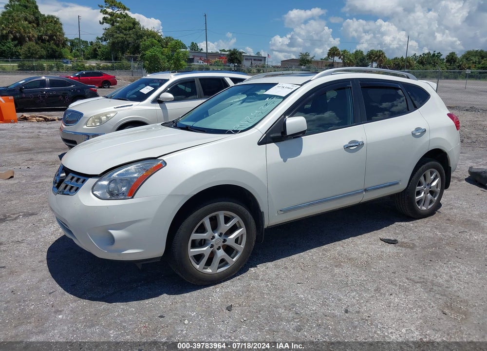 2012 NISSAN ROGUE SV W/SL PKG VIN: JN8AS5MTXCW291242