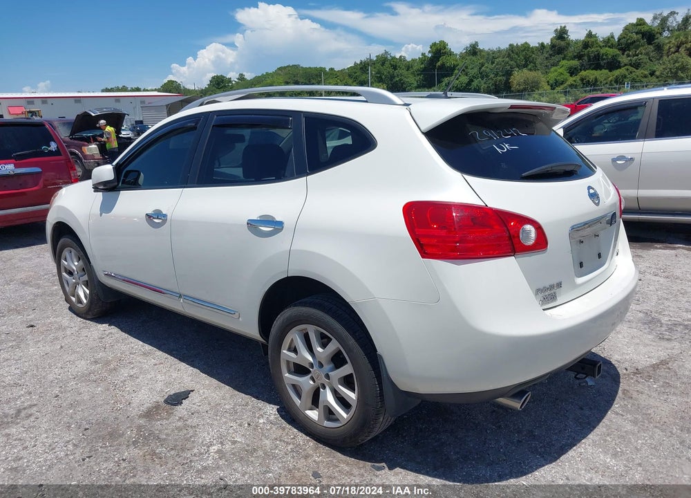 2012 NISSAN ROGUE SV W/SL PKG VIN: JN8AS5MTXCW291242