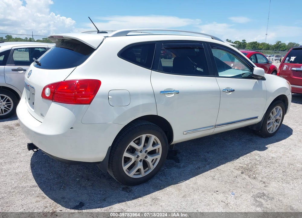 2012 NISSAN ROGUE SV W/SL PKG VIN: JN8AS5MTXCW291242