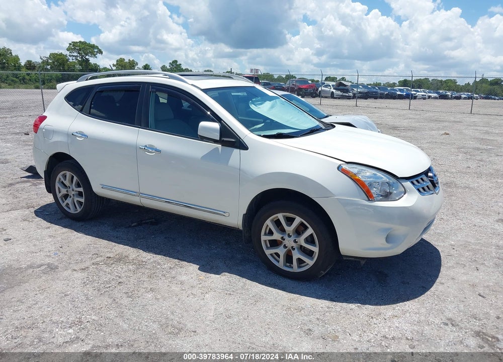 2012 NISSAN ROGUE SV W/SL PKG VIN: JN8AS5MTXCW291242