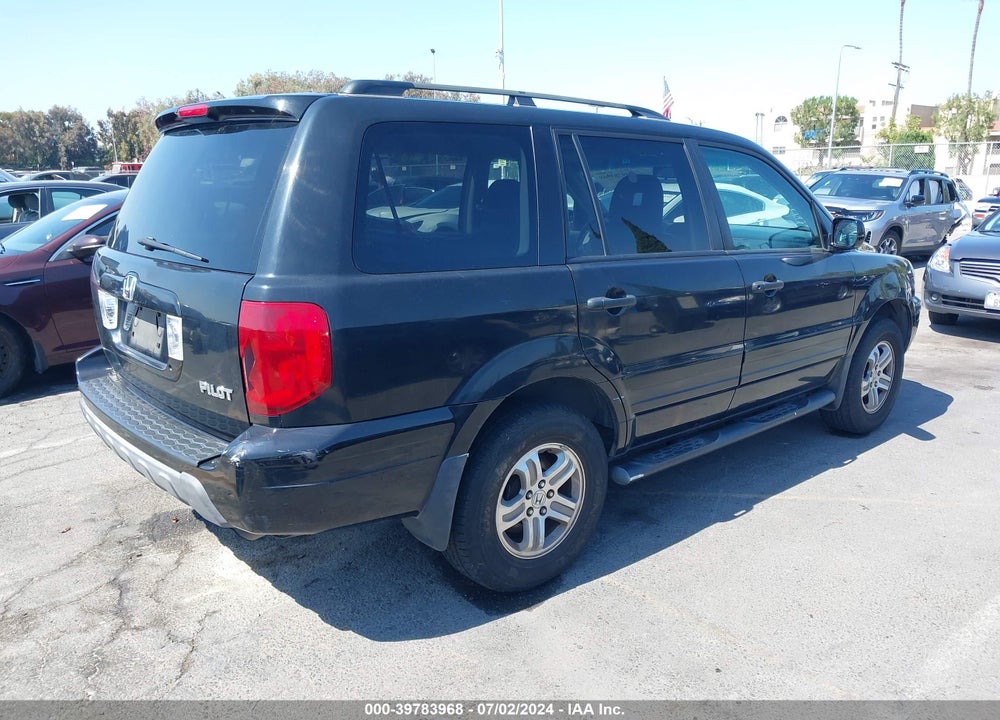 2003 HONDA PILOT EX-L VIN: 2HKYF18713H567334