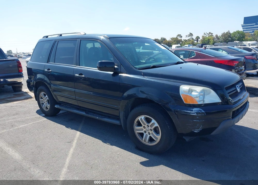 2003 HONDA PILOT EX-L VIN: 2HKYF18713H567334