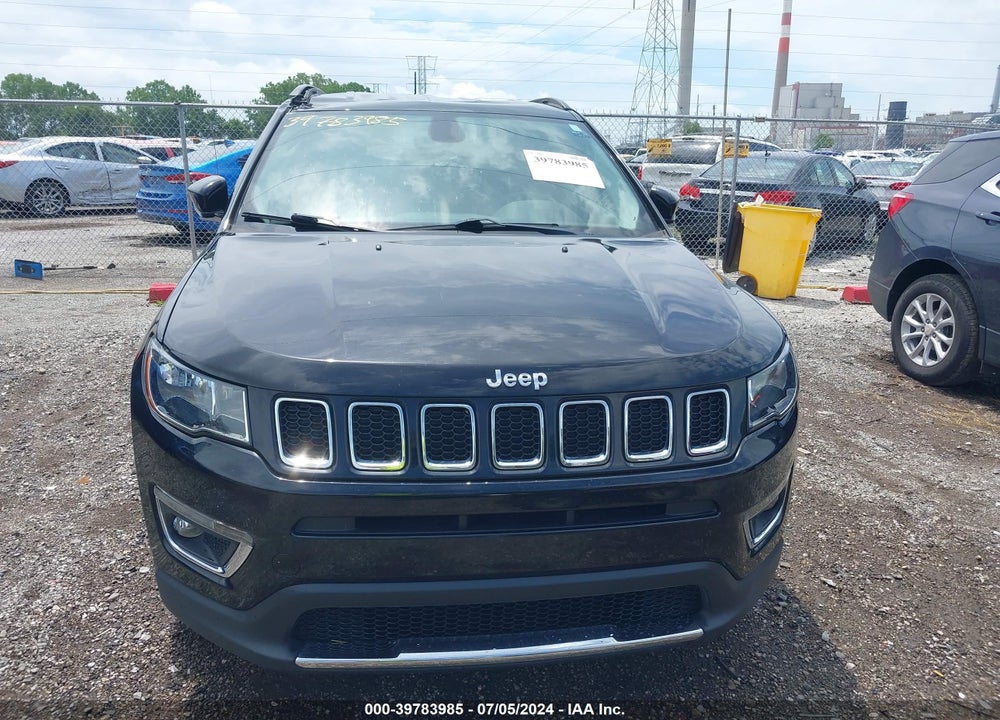 2019 JEEP COMPASS LIMITED 4X4 VIN: 3C4NJDCB7KT672733