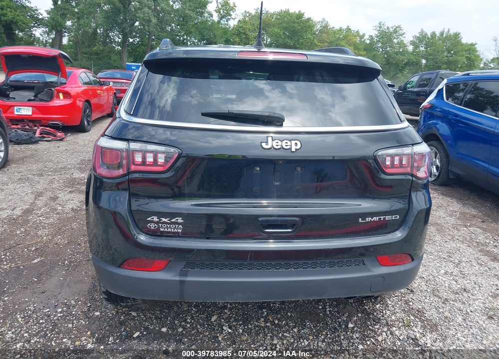 2019 JEEP COMPASS LIMITED 4X4 VIN: 3C4NJDCB7KT672733