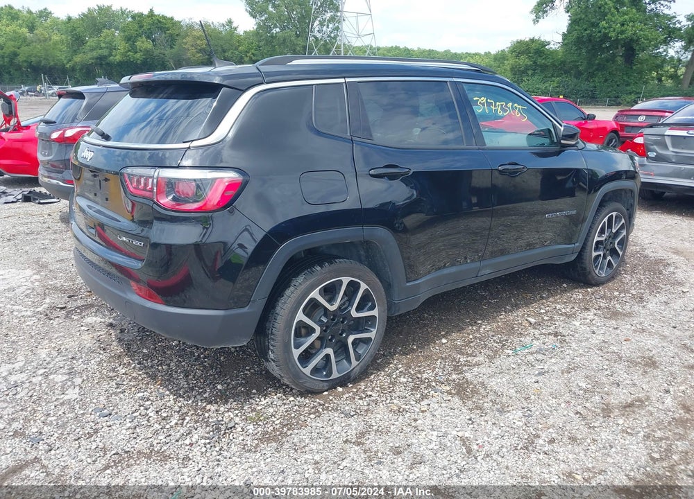 2019 JEEP COMPASS LIMITED 4X4 VIN: 3C4NJDCB7KT672733