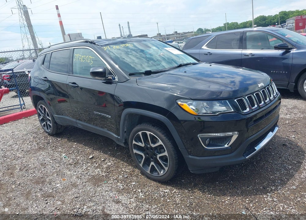2019 JEEP COMPASS LIMITED 4X4 VIN: 3C4NJDCB7KT672733