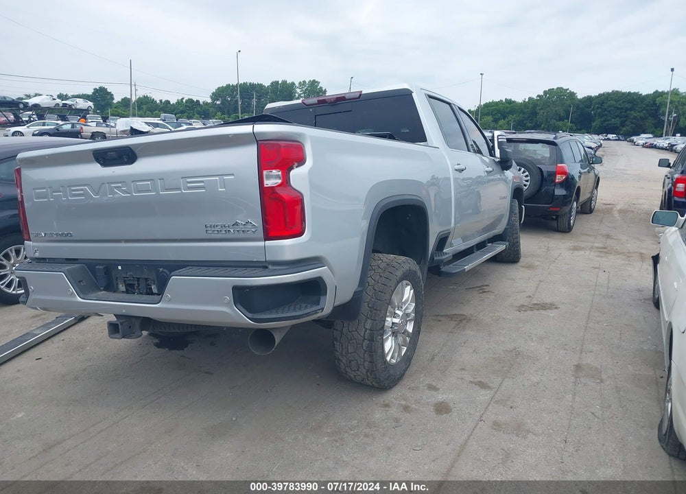 2020 CHEVROLET SILVERADO 2500HD 4WD  LONG BED HIGH COUNTRY/4WD  STANDARD BED HIGH COUNTRY VIN: 1GC4YREY9LF185874