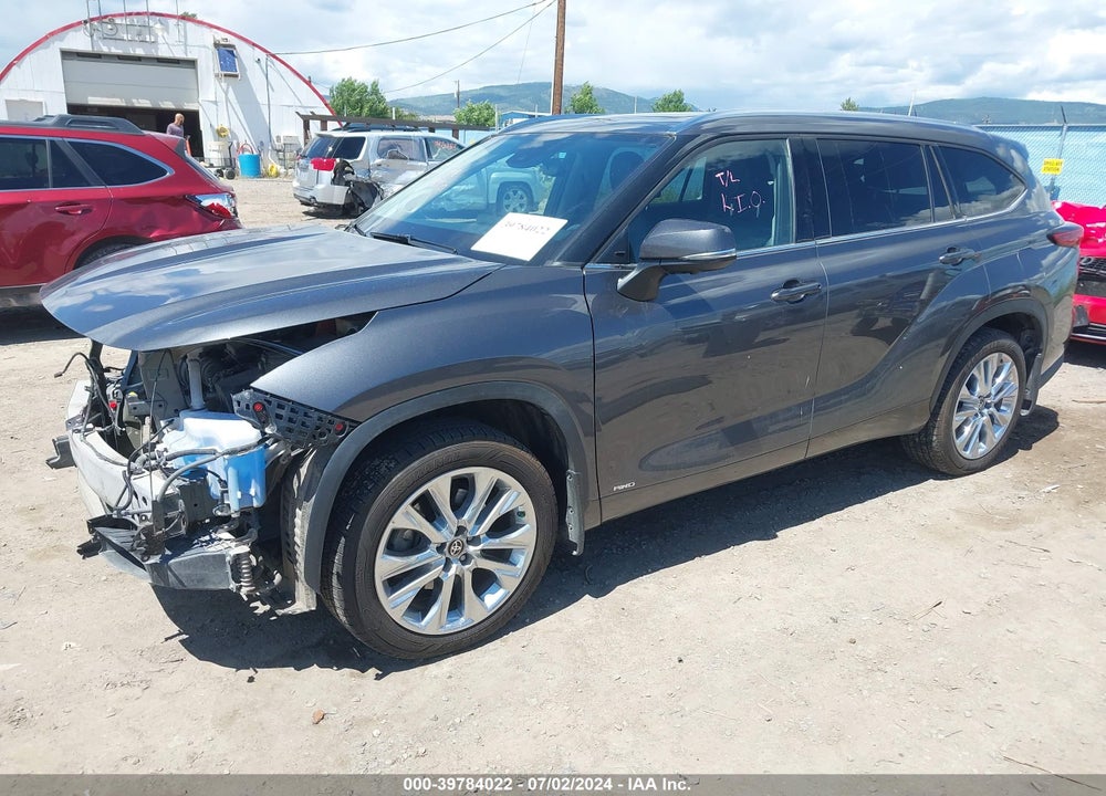 2023 TOYOTA HIGHLANDER HYBRID LIMITED VIN: 5TDXBRCH5PS563924