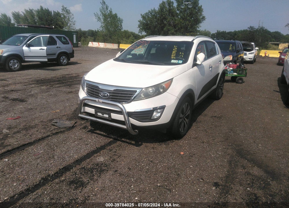 2012 KIA SPORTAGE EX VIN: KNDPCCA22C7278840