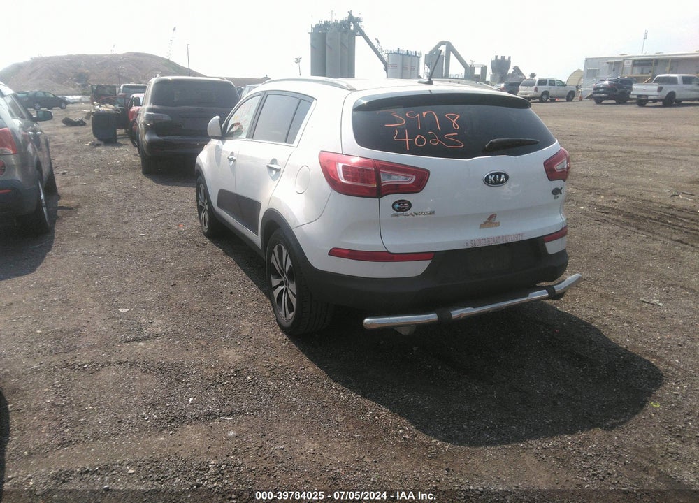 2012 KIA SPORTAGE EX VIN: KNDPCCA22C7278840