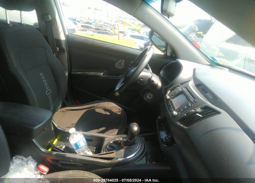 2012 KIA SPORTAGE EX VIN: KNDPCCA22C7278840
