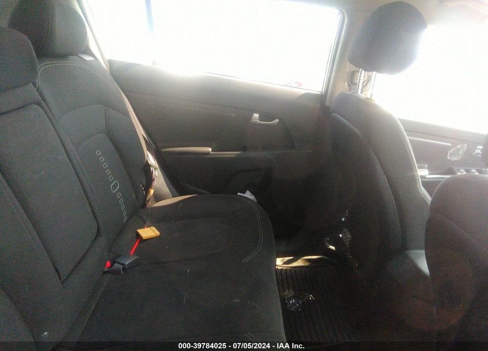 2012 KIA SPORTAGE EX VIN: KNDPCCA22C7278840