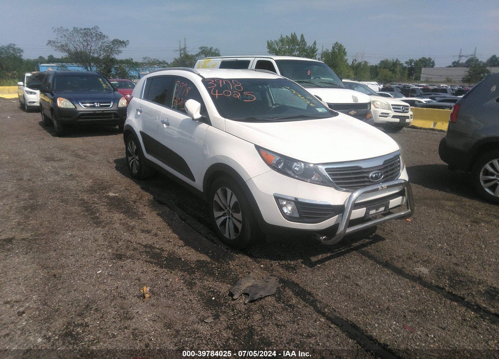 2012 KIA SPORTAGE EX VIN: KNDPCCA22C7278840