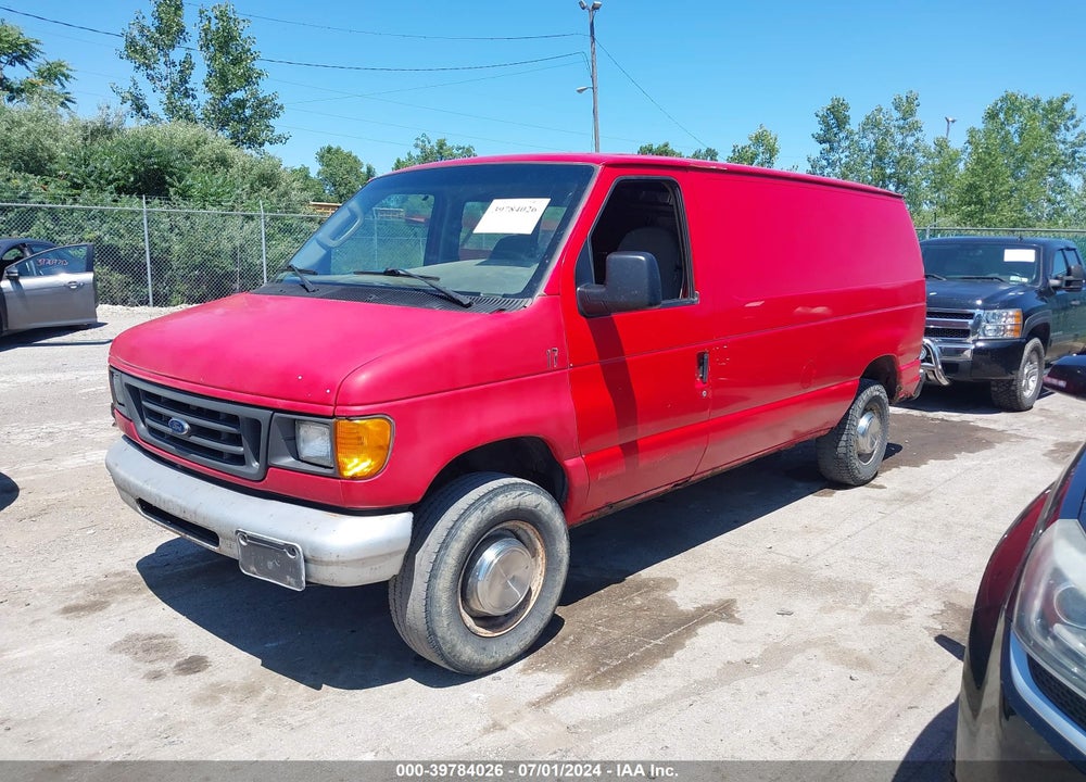 2004 FORD E-250 VIN: 1FTNE24L74HA05176