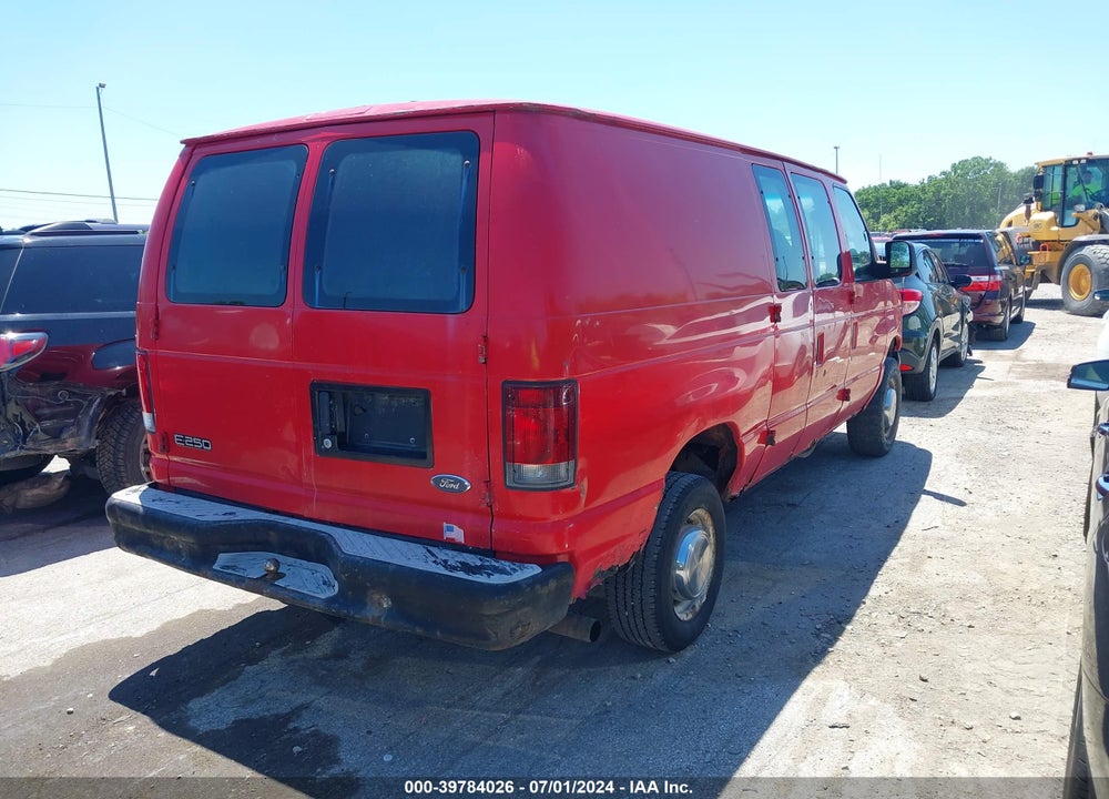 2004 FORD E-250 VIN: 1FTNE24L74HA05176