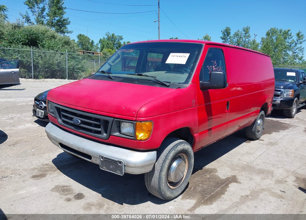 2004 FORD E-250 VIN: 1FTNE24L74HA05176