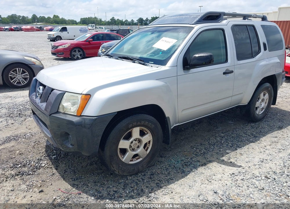 2008 NISSAN XTERRA S VIN: 5N1AN08U68C501784