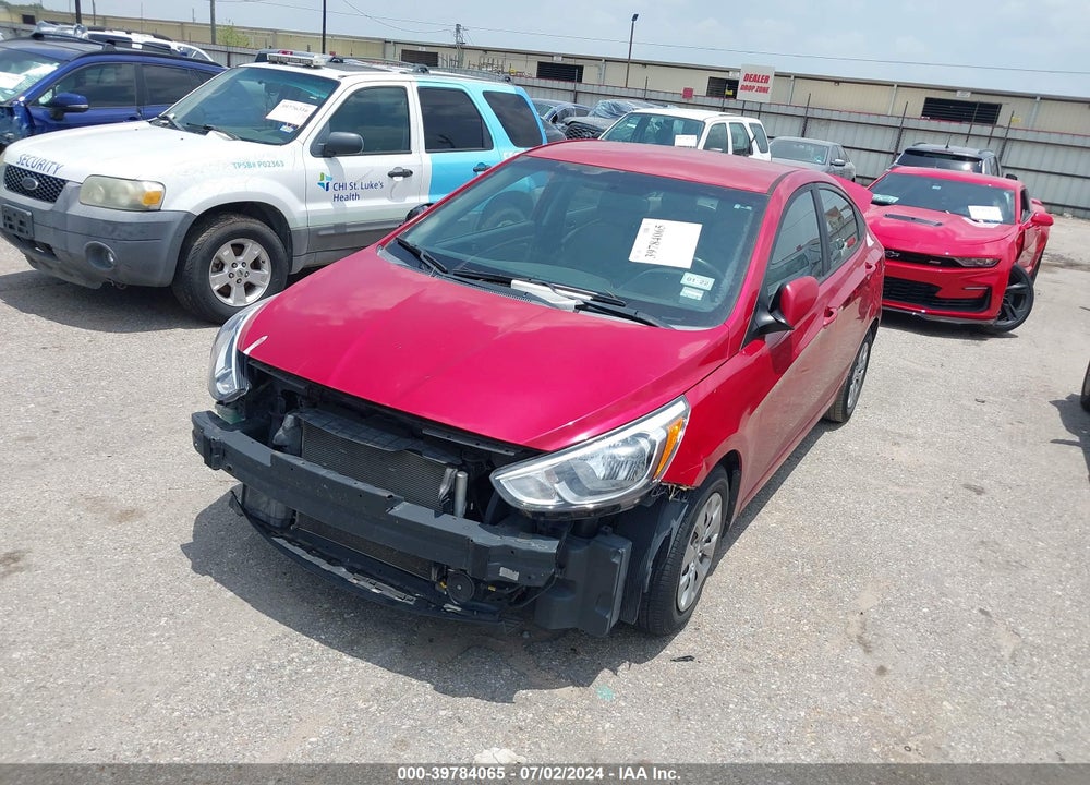 2017 HYUNDAI ACCENT SE VIN: KMHCT4AE9HU251587
