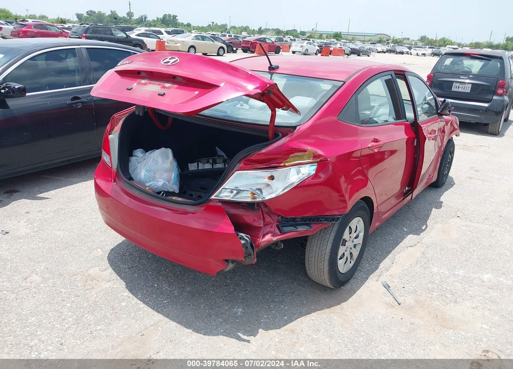2017 HYUNDAI ACCENT SE VIN: KMHCT4AE9HU251587