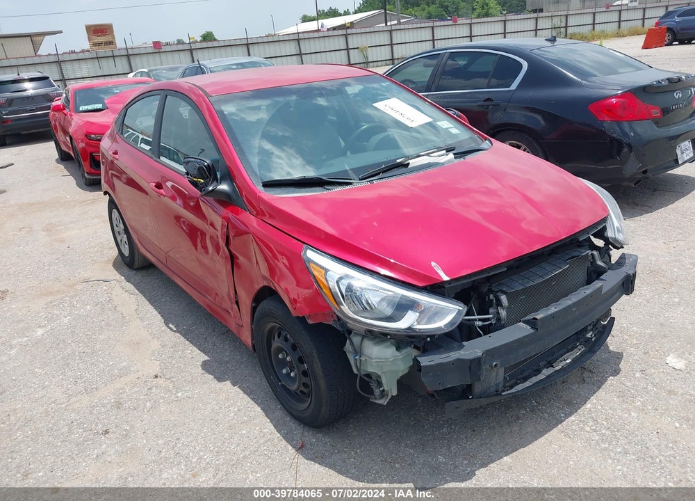 2017 HYUNDAI ACCENT SE VIN: KMHCT4AE9HU251587