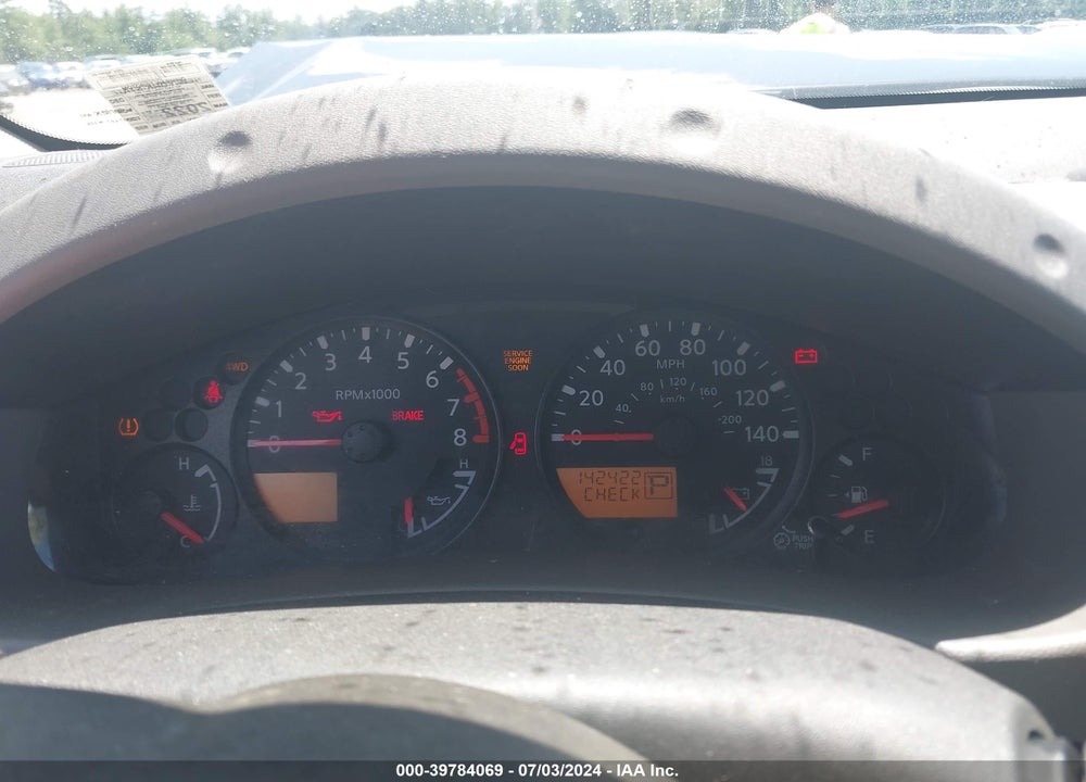 2011 NISSAN XTERRA S VIN: 5N1AN0NWXBC501302